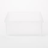 ポリプロピレン収納ボックス・ワイド・中