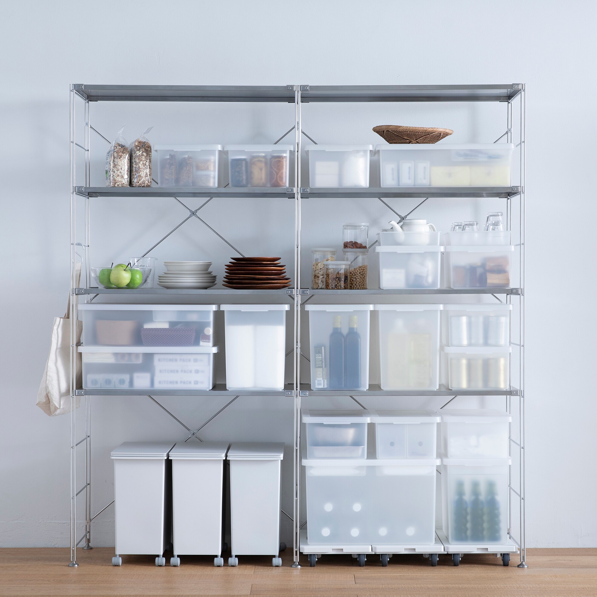 ポリプロピレン収納ボックス・深