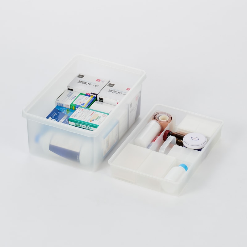 ポリプロピレン収納ボックス・中 | 無印良品