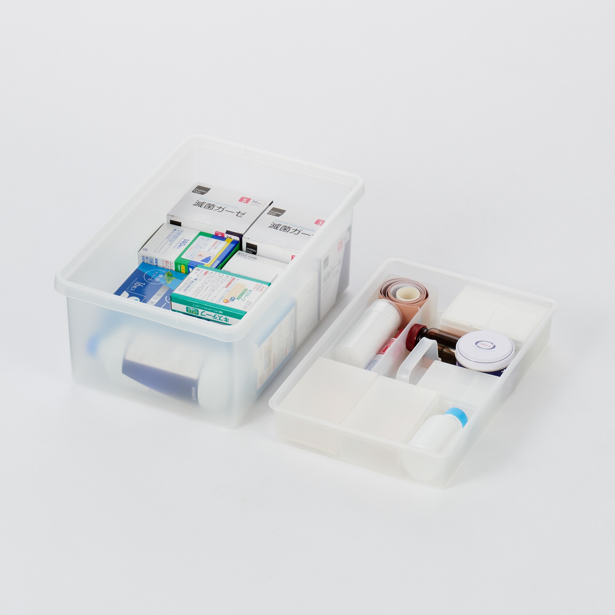 ポリプロピレン収納ボックス・インナートレー