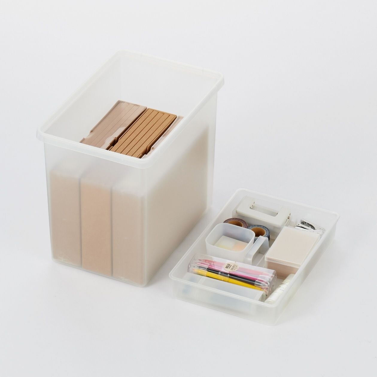 ポリプロピレン収納ボックス・インナートレー