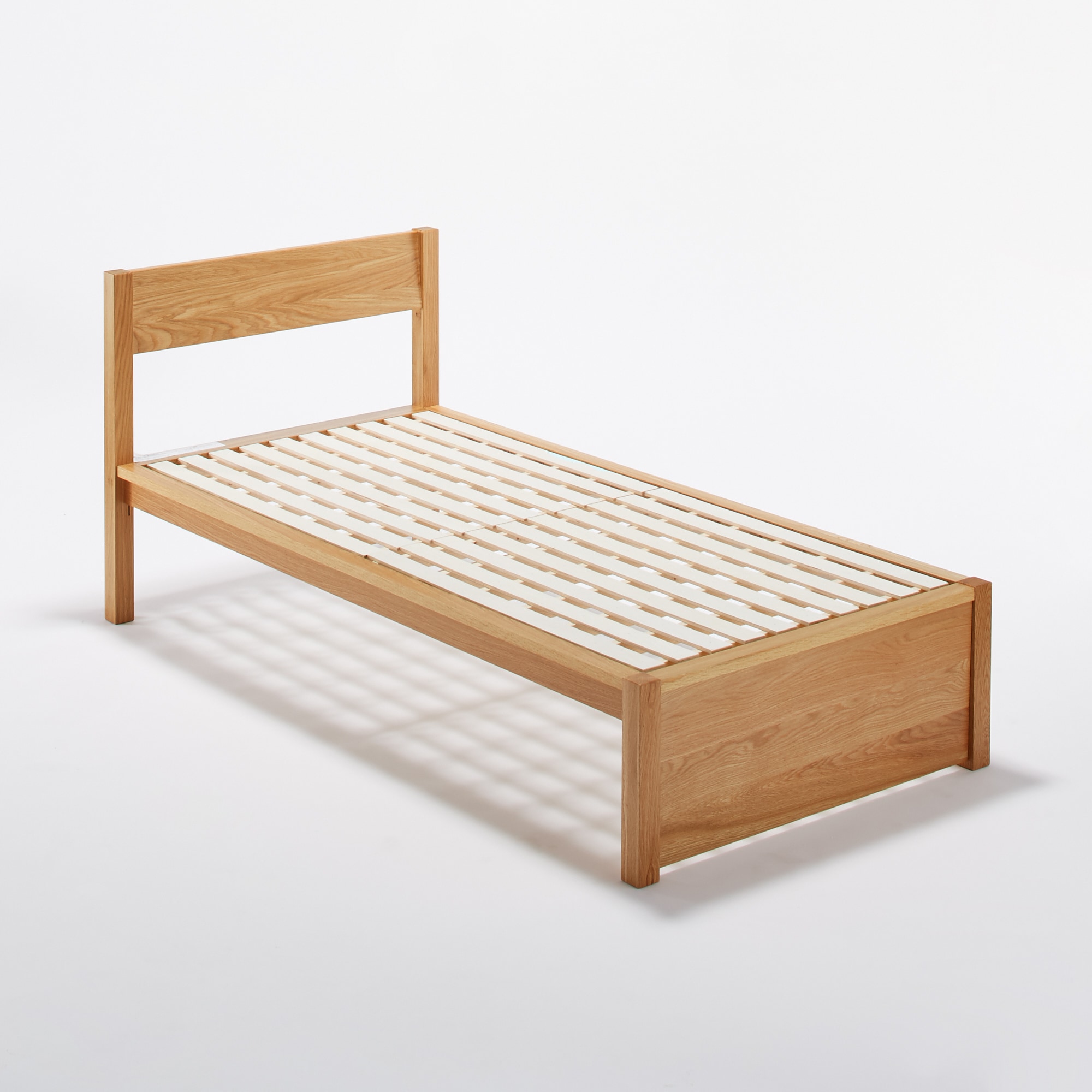 木製ベッド・オーク材・シングル