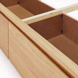 木製ベッド・オーク材・シングル