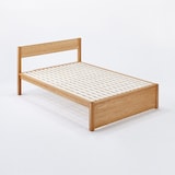 木製ベッド・オーク材・セミダブル