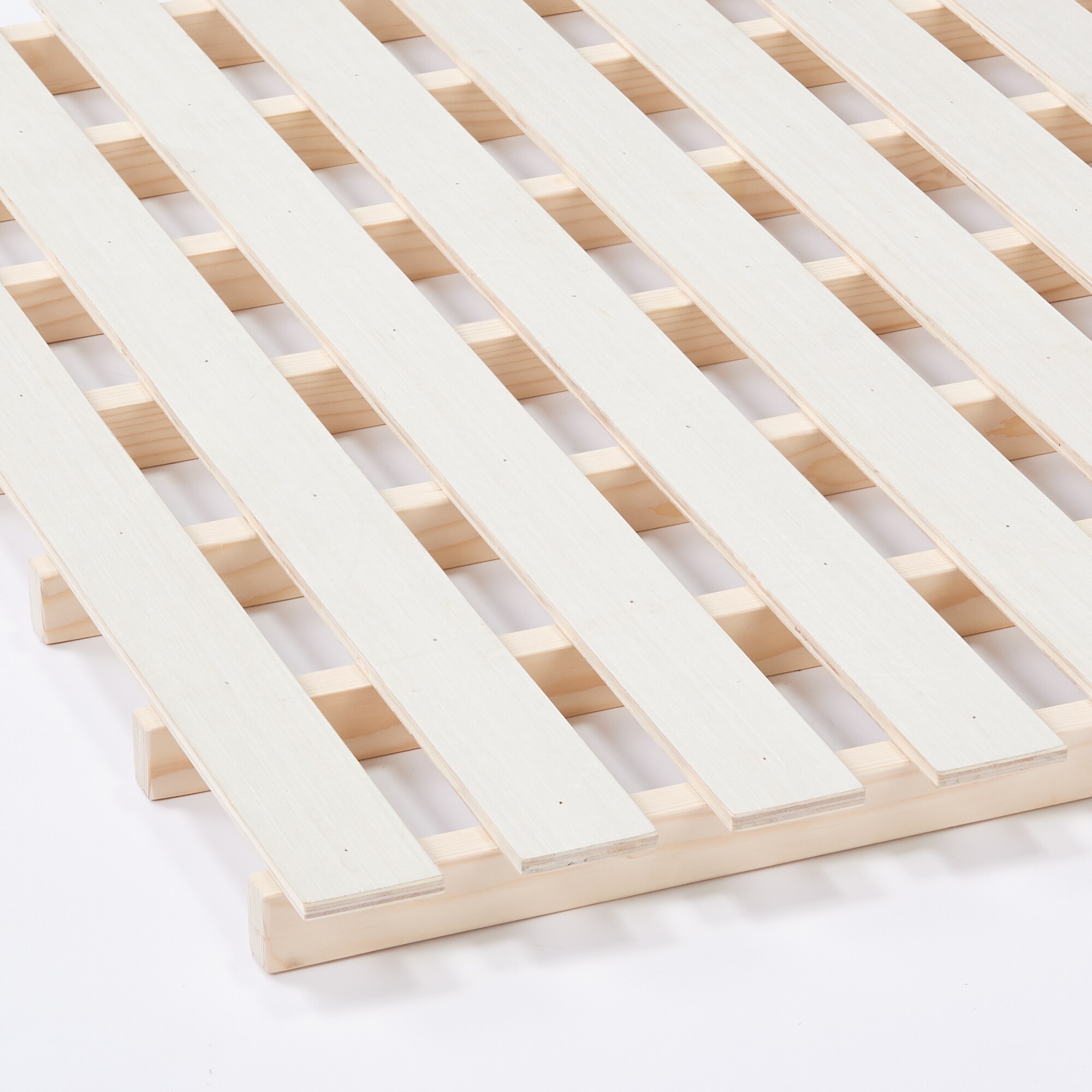 木製ベッド・オーク材・セミダブル