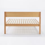 木製ベッド・オーク材・ダブル