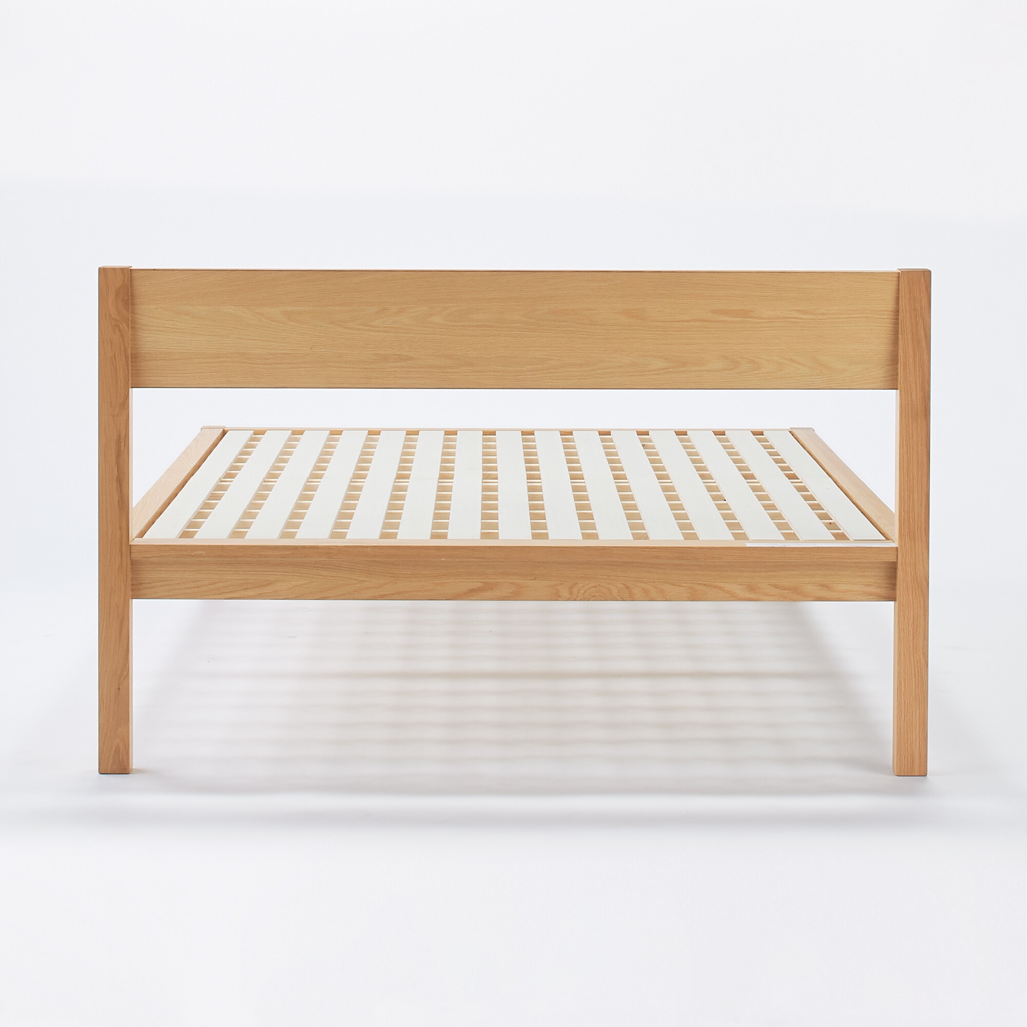 木製ベッド・オーク材・クィーン