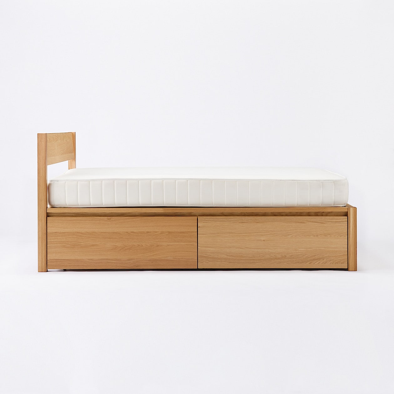 木製ベッド・オーク材用ベッド下収納・２個セット | 無印良品