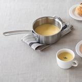 ステンレスアルミ全面三層鋼ミルクパン