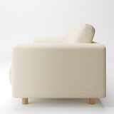 ソファ本体　洗いざらしの綿帆布カバー