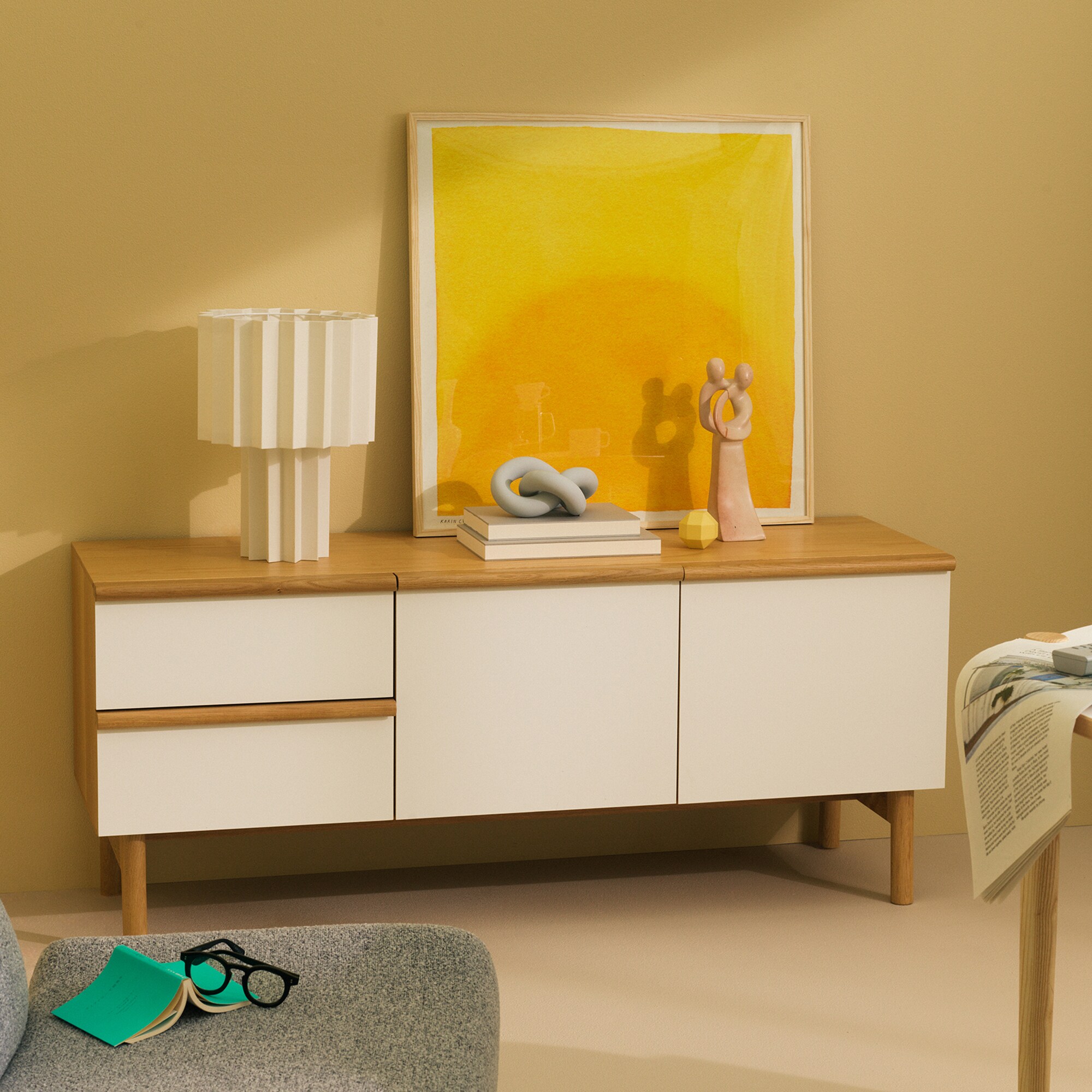 IDEE］STILT SIDEBOARD L White | 無印良品