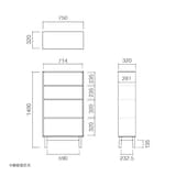 ［ＩＤＥＥ］ＳＴＩＬＴ　ＳＨＥＬＦ　ＴＡＬＬ　Ｗｈｉｔｅ