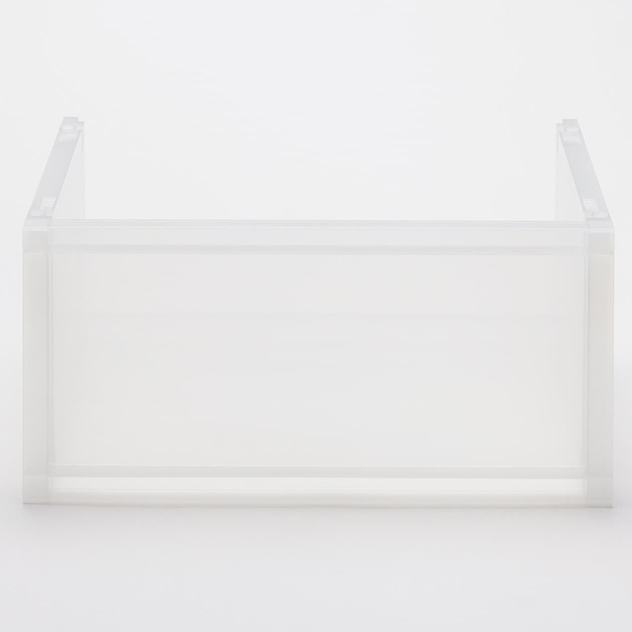 ポリプロピレン収納ラック・深型 幅３７×奥行２６×高さ１７．５ｃｍ | ポリプロピレン収納ケース・ワゴン 通販 | 無印良品