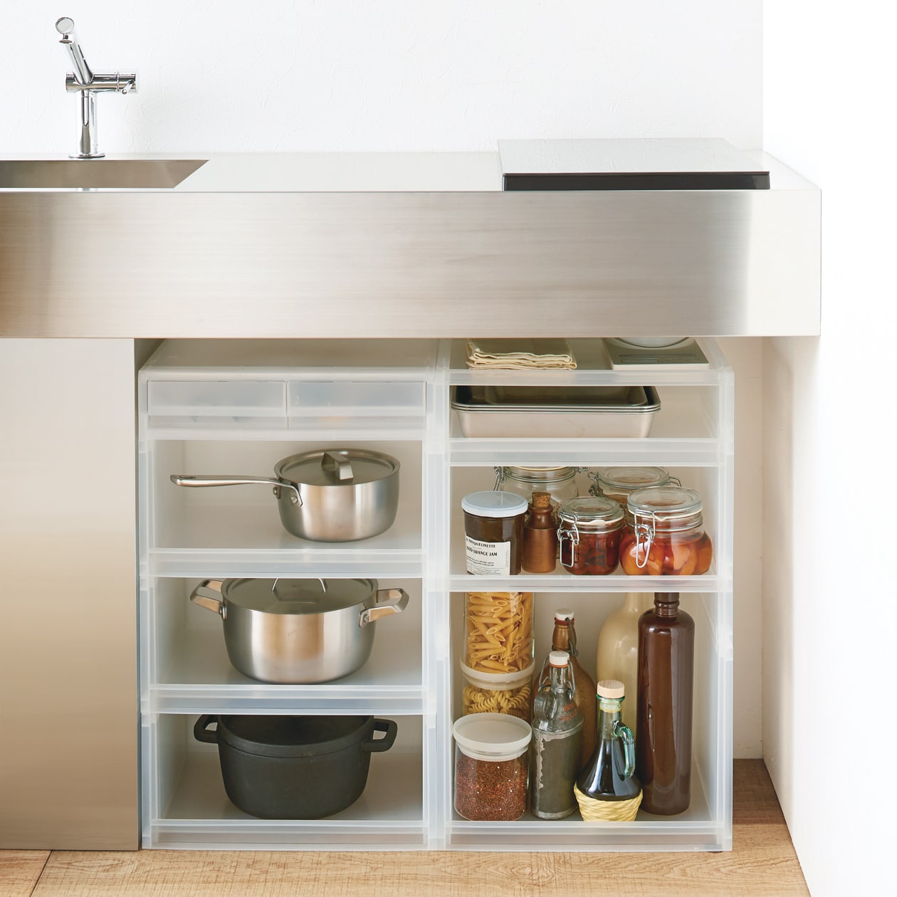 ポリプロピレン収納ラック・深大型