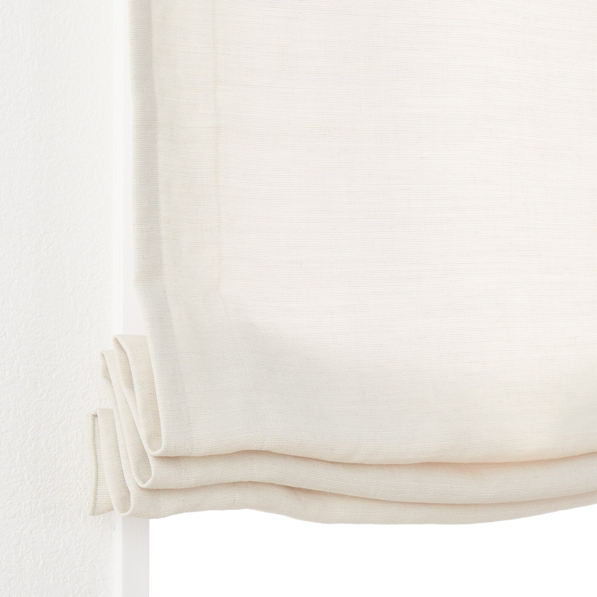 ポリエステルななこ織麻調プレーンシェード用生地／ライトベージュ