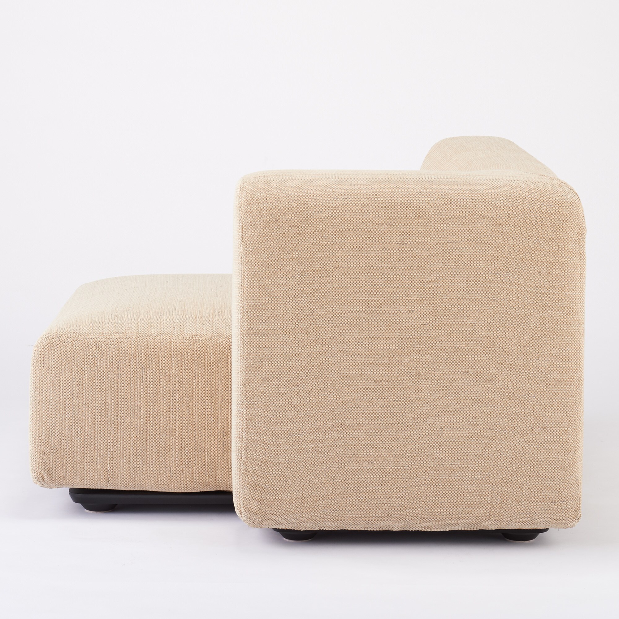 綿ポリエステル変り織ユニットソファ・ハーフアーム・大（左）用カバー