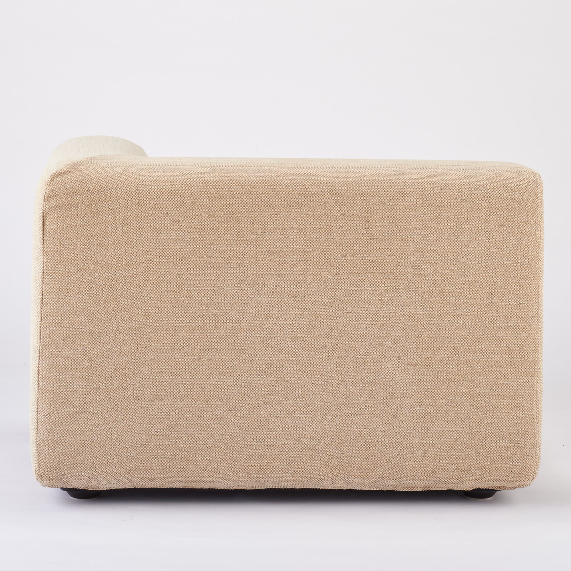 綿ポリエステル変り織ユニットソファ・ハーフアーム・大（左）用カバー／ベージュ