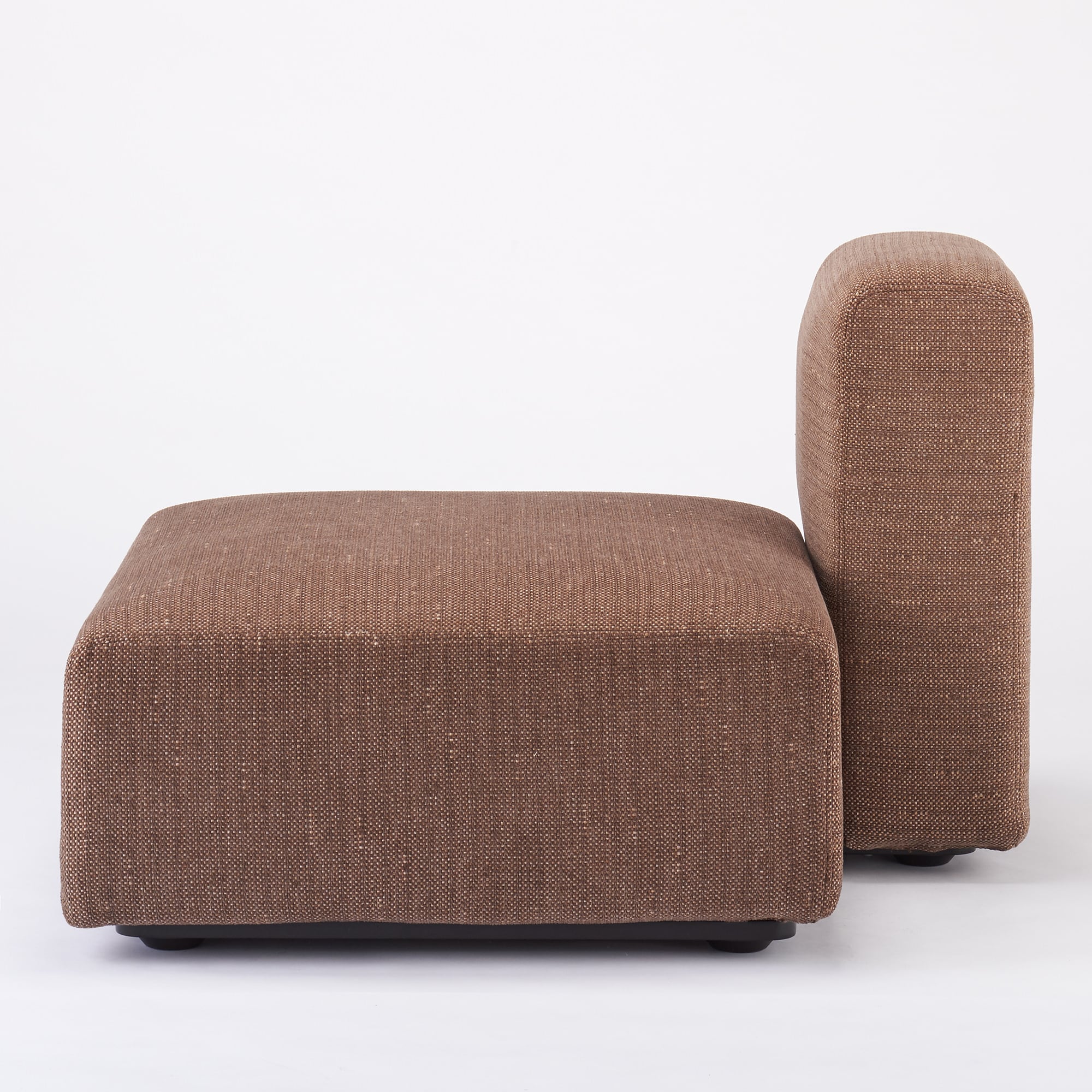 綿ポリエステル変り織ユニットソファ・ハーフバックレスト・大用カバー／ＢＲ