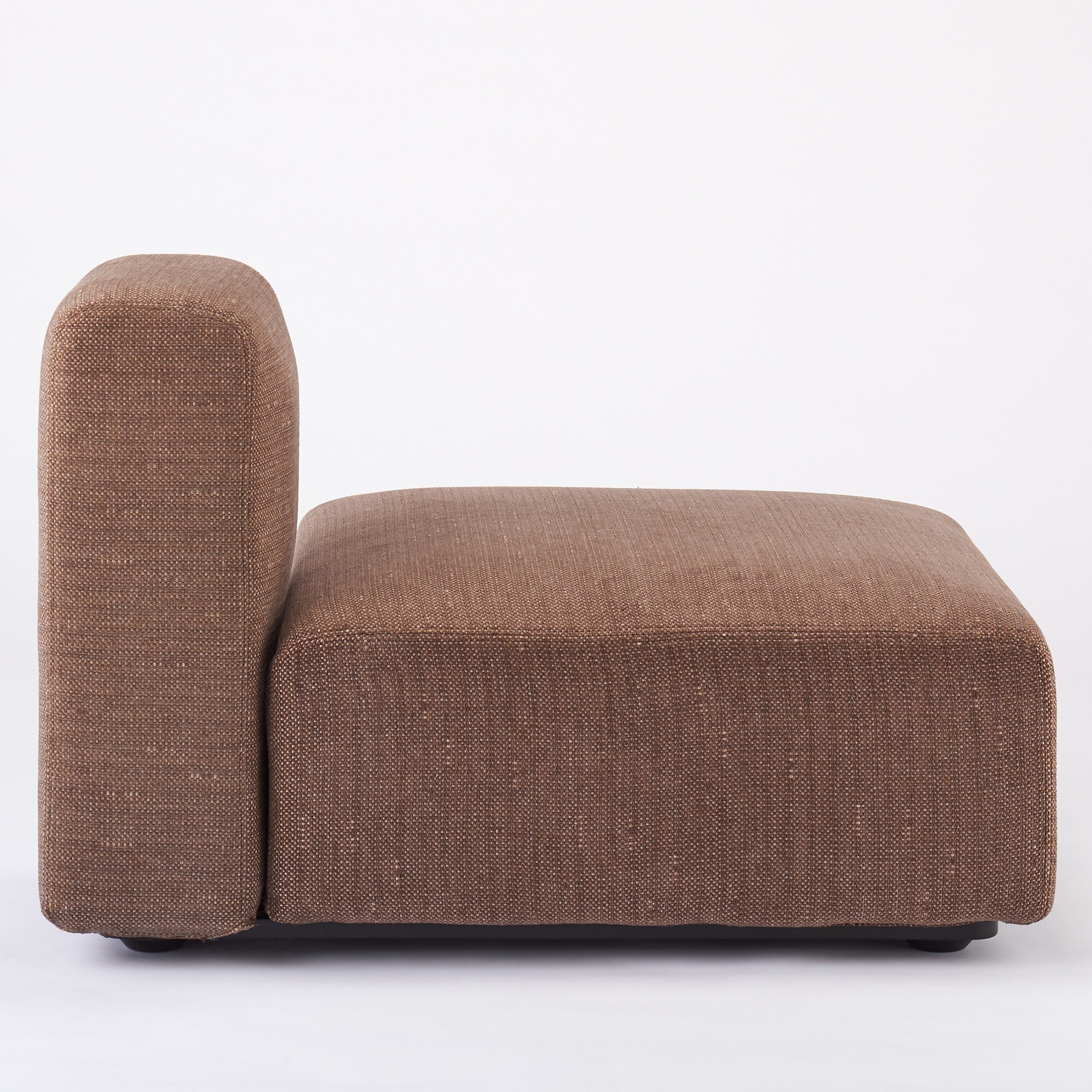 綿ポリエステル変り織ユニットソファ・ハーフバックレスト・大用カバー／ＢＲ