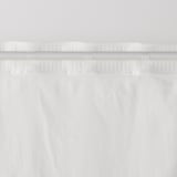 綿ボイルノンプリーツカーテン／ベージュ