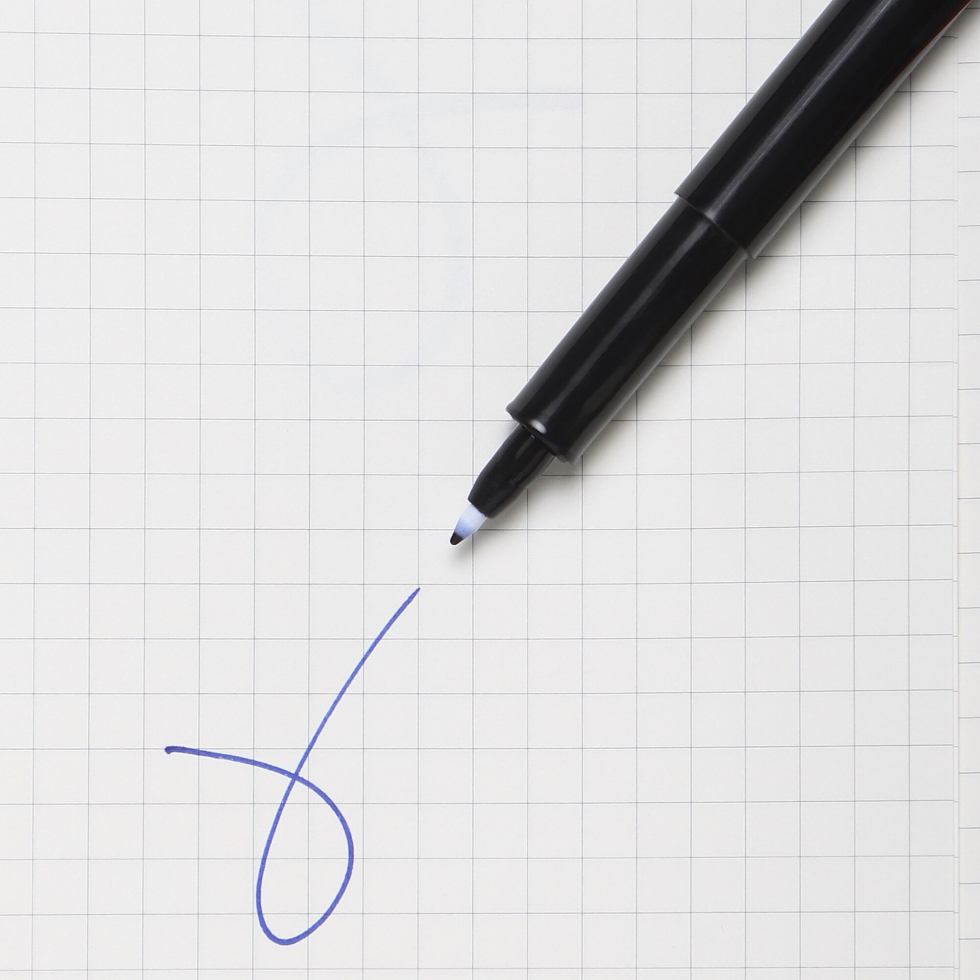 油性マーカー・細字／ブルー