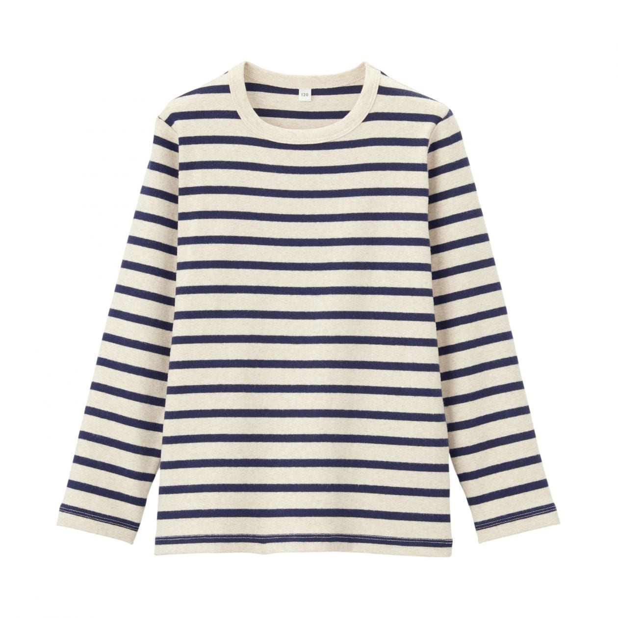 起毛フライス編み ボーダー長袖tシャツ キッズ キッズ110 ネイビー キッズトップス 通販 無印良品 起毛フライス編み ボーダー長袖tシャツ キッズ キッズ110 ネイビー キッズトップス 通販 無印良品