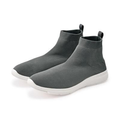 防水シート使い かかとの衝撃を吸収するハイカットスニーカー 27 0cm グレー 通販 無印良品 防水シート使い かかとの衝撃を吸収するハイカットスニーカー 27 0cm グレー 通販 無印良品