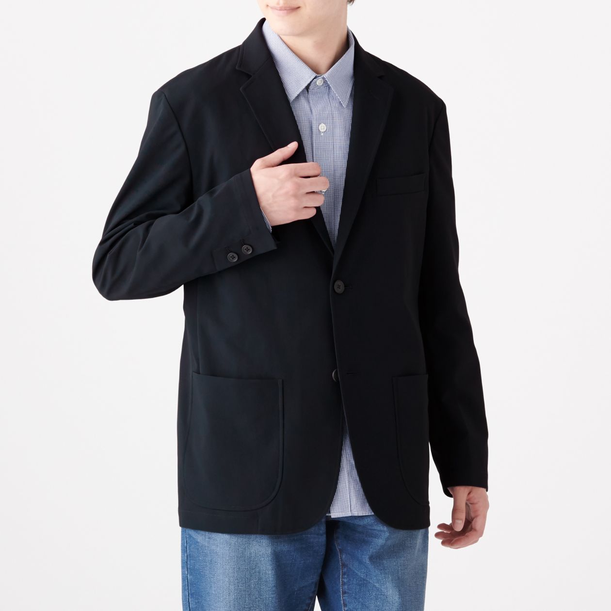 乾きやすいストレッチジャケット 紳士ｓ ネイビー ジャケット コート 紳士 メンズ 通販 無印良品