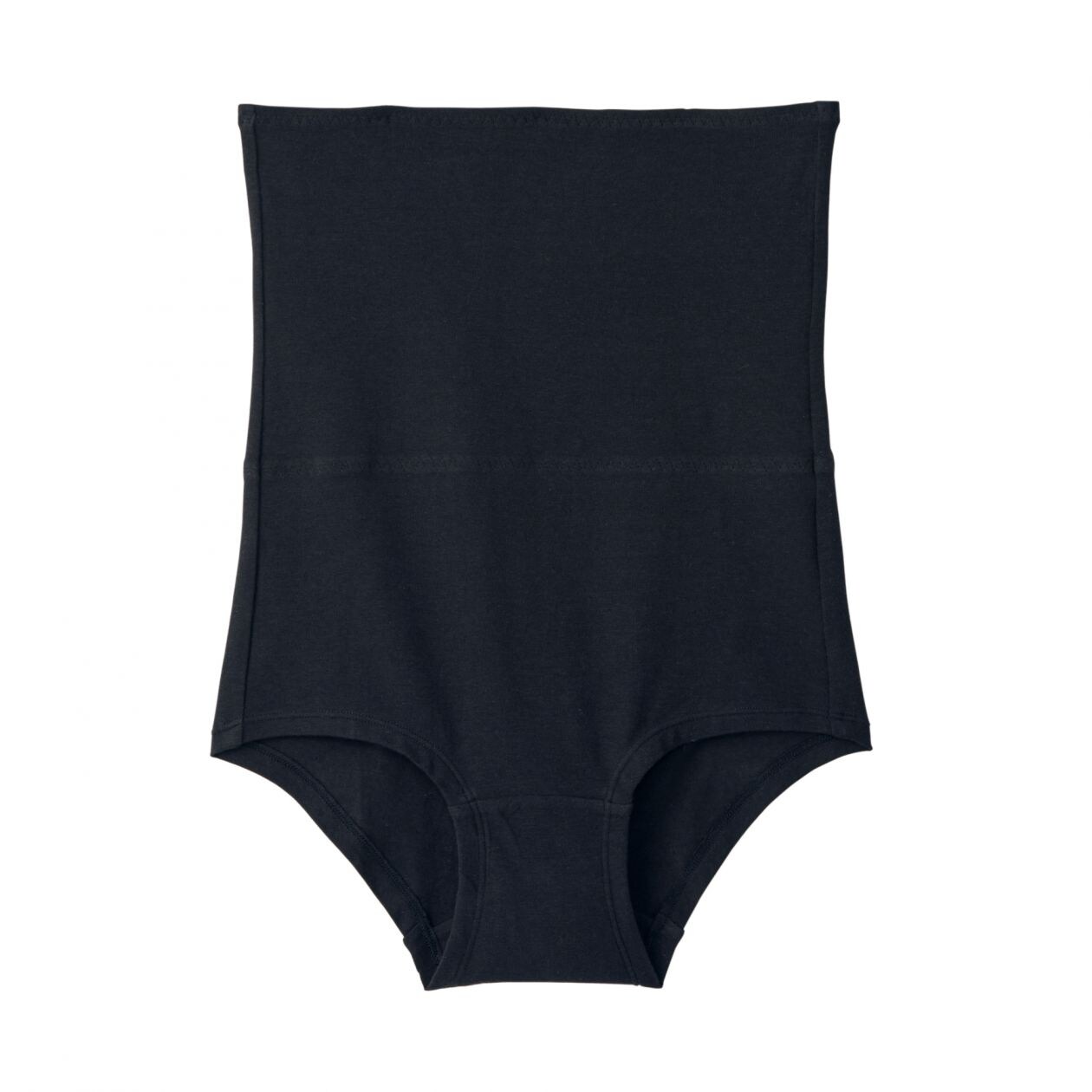 綿であったかはらまきショーツ 婦人ｍ 黒 あったかインナー 婦人 レディース 通販 無印良品