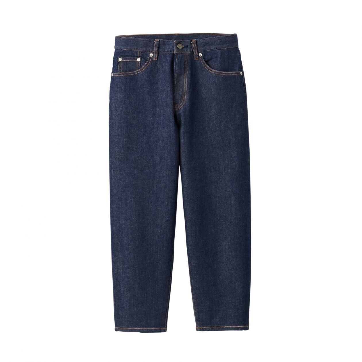 ジャパンファブリックデニムストレッチワイドパンツ ３１ ７８ ５ｃｍ ダークネイビー Muji Labo パンツ 通販 無印良品