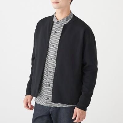 シマウマ くるみ 強制 無印 メンズ カーディガン Lazo R Jp