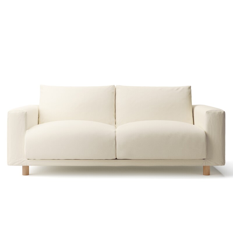 ソファ本体 洗いざらしの綿帆布カバー | 無印良品 