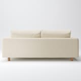 ソファ本体　洗いざらしの綿帆布カバー