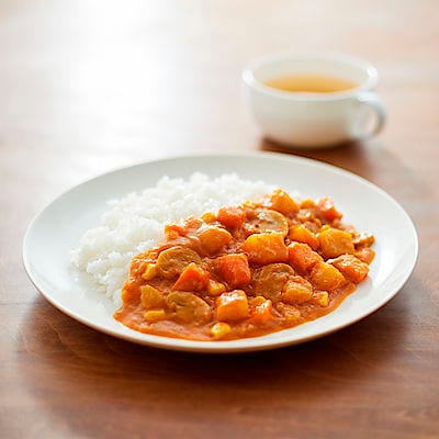 辛くない 国産りんごと野菜のカレー