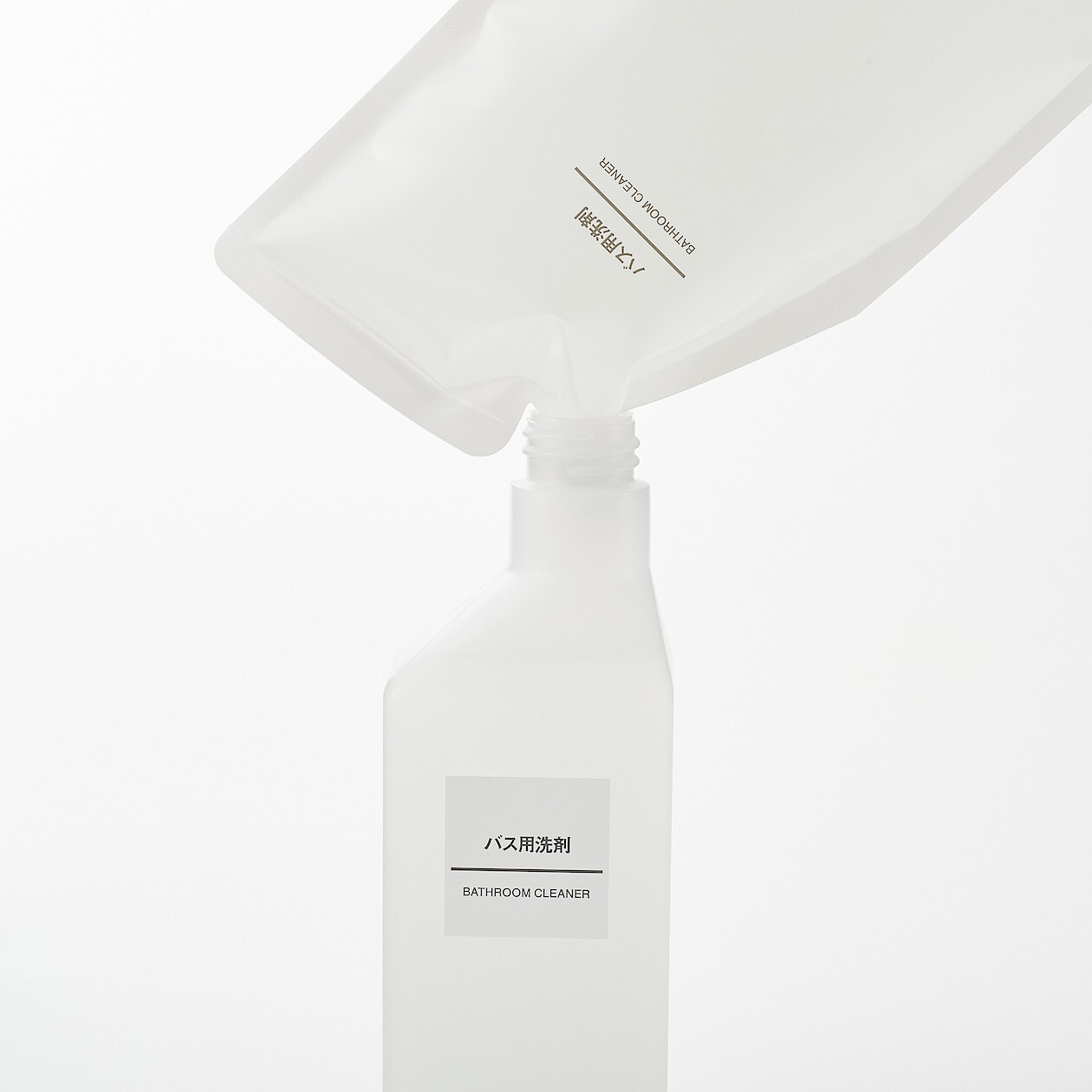 バス用洗剤 約４００ｍｌ・逆さ噴射可能トリガー | バスルームグッズ 通販 | 無印良品