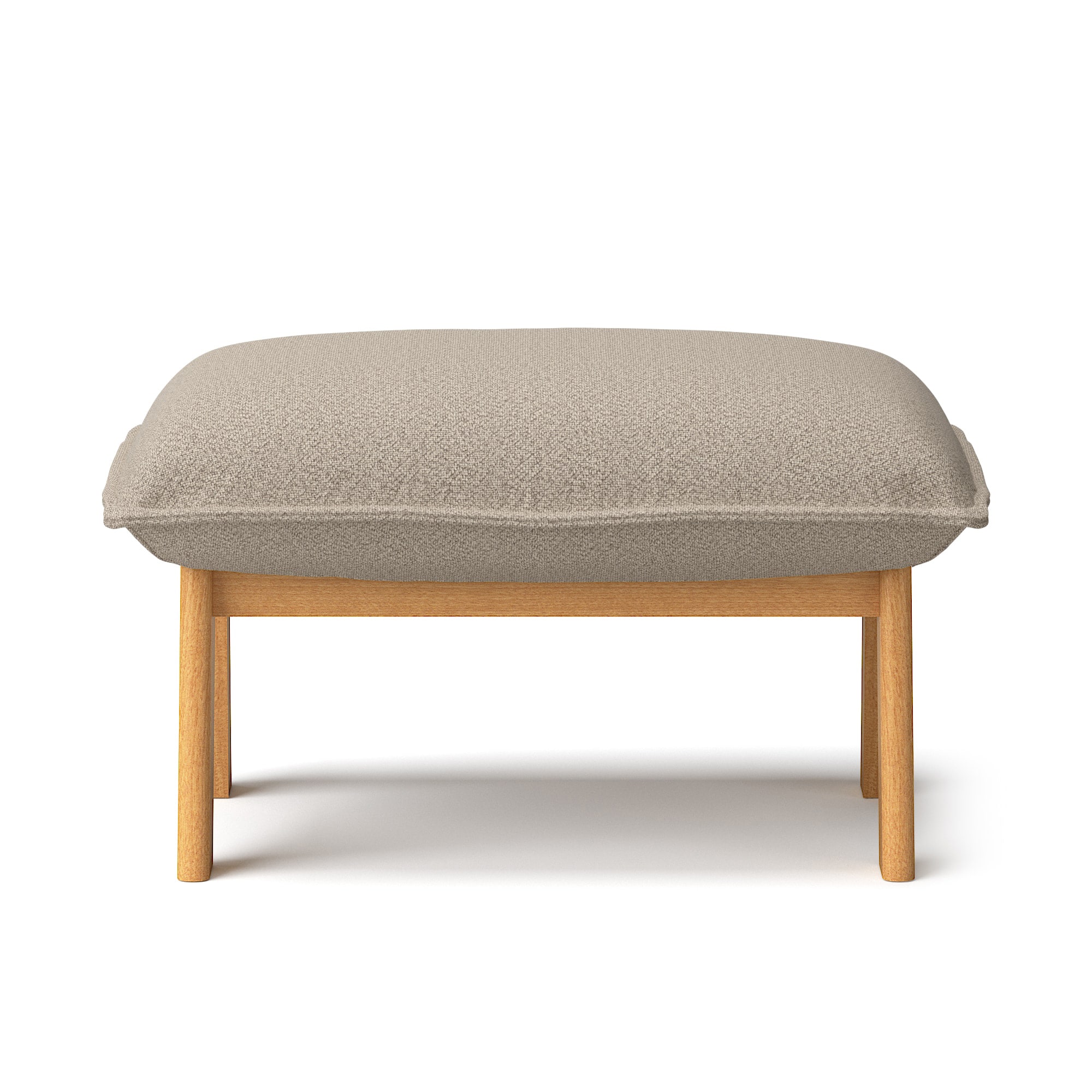 綿太番手ハイバックリクライニングソファ・オットマン用カバー／ベージュ