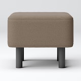 綿太番手ソファベンチ・オットマン用カバー／ブラウン