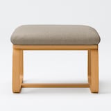 綿太番手リビングでもダイニングでもつかえるベンチ・２用カバー／ベージュ