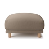 綿太番手ソファ本体オットマン・フェザー・ポケットコイル用カバー／ブラウン