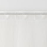 麻ボイルノンプリーツカーテン／生成