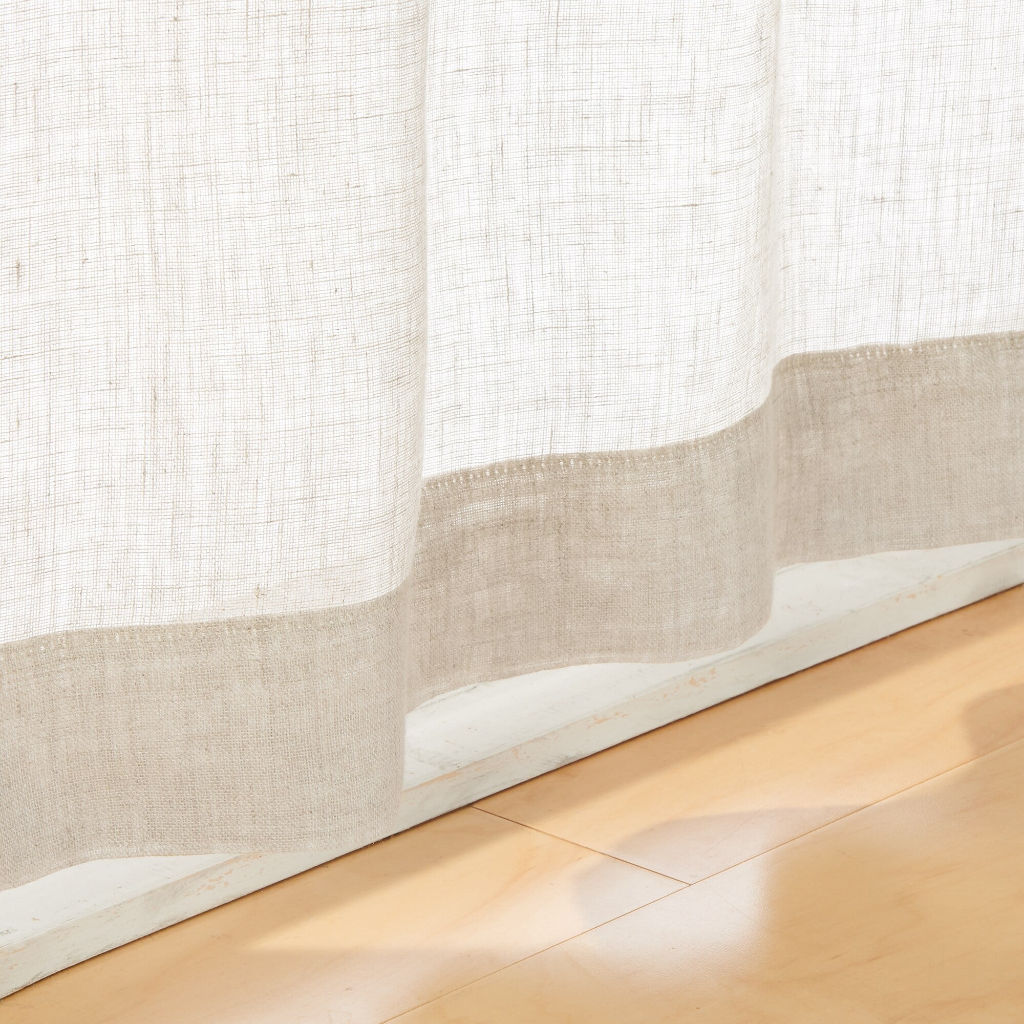 ️⭕️まちるページ️⭕️無印良品 ノンプリーツカーテン未使用2枚中古1枚 防炎・遮光性 二重織りノンプリーツカーテン | 無印良品