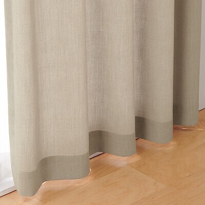 年末のプロモーション 美品 無印オーダーカーテン ベージュ カーテン Cronoslab Org