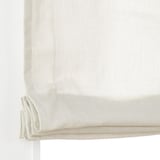 ポリエステル杢調平織（防炎）プレーンシェード用生地／アイボリー