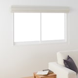 ポリエステル杢調平織（防炎）プレーンシェード用生地／ベージュ