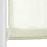 ポリエステル杢調ボイル（防炎）プレーンシェード用生地／アイボリー