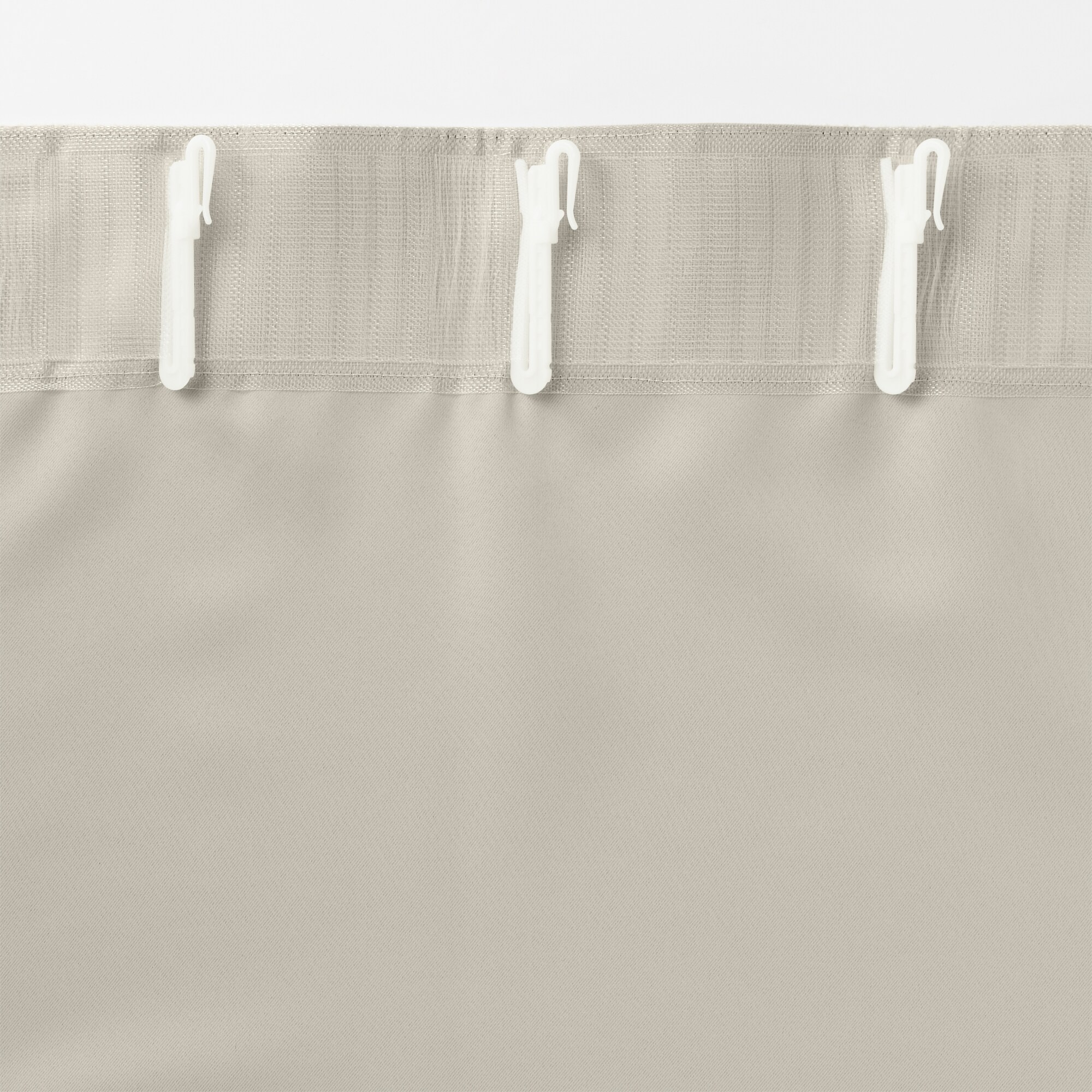 無印良品　ポリエステルシェニールヘリンボーン　ノンプリーツカーテン ポリエステルシェニールヘリンボーン（防炎）ノンプリーツカーテン