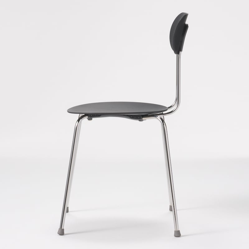 スチールチェア・樹脂座（ダークグレー） | 無印良品