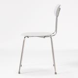 スチールチェア・樹脂座（ライトグレー）