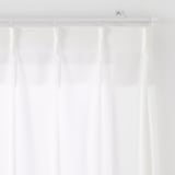 ポリエステル擬紗（防炎）プリーツカーテン／オフ白