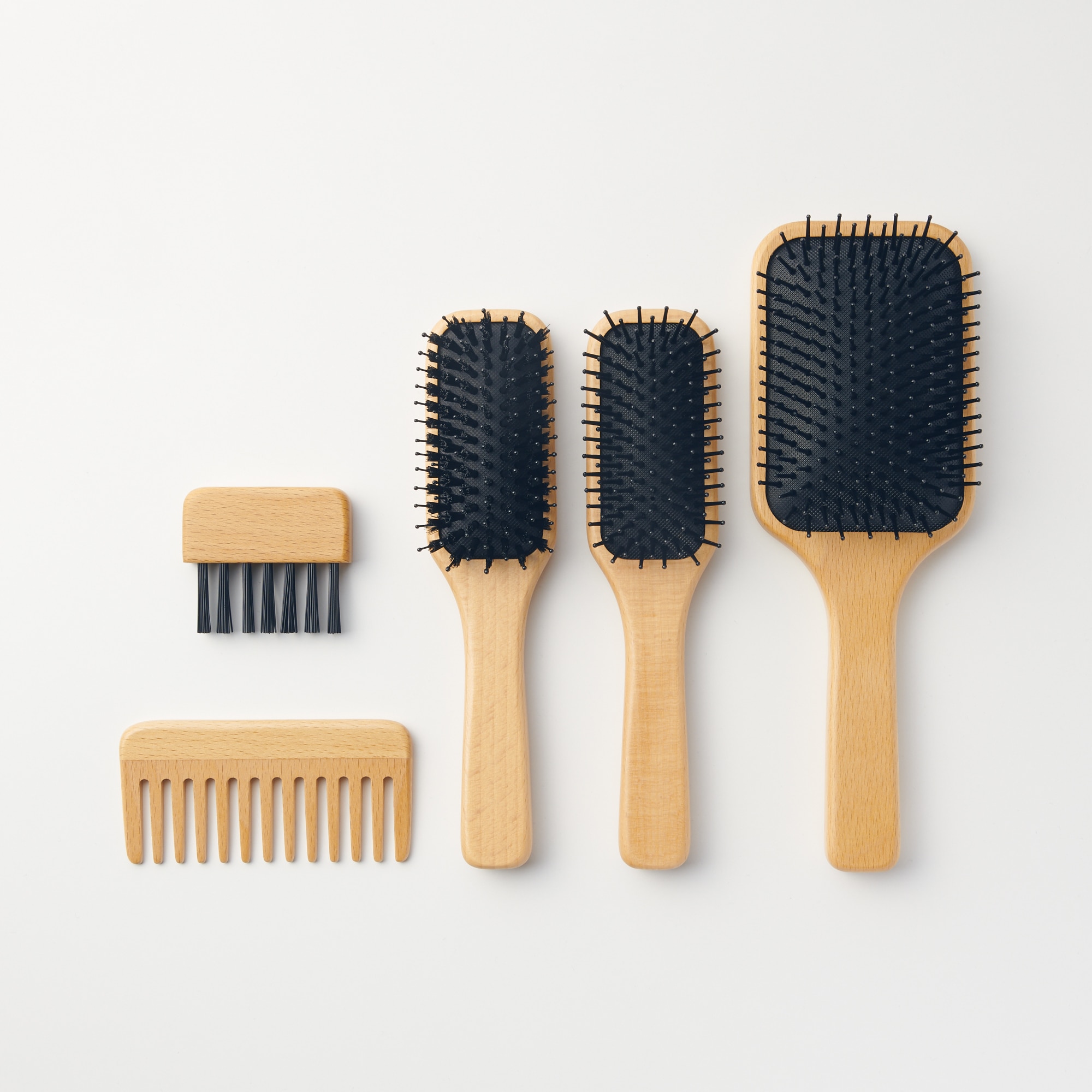 無印良品 ヘアブラシ ブナ材ヘアブラシ | 無印良品